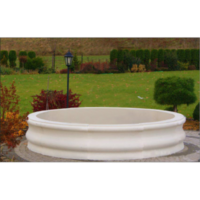 Krytý zahradní rybník Zahrada jezero Okrasná kašna Fontána Socha Kyvadlo Dekorace Fontána Nový