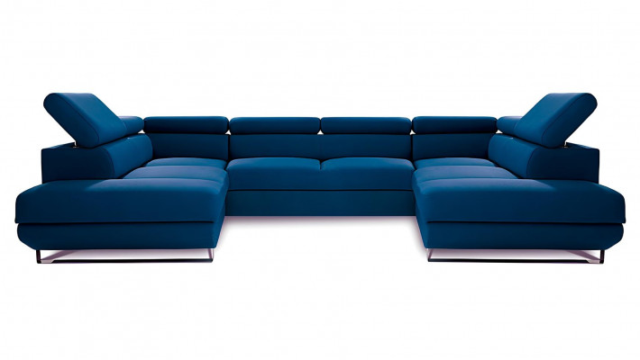 Moderní rohová pohovka ve tvaru U