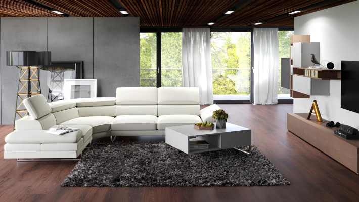 Ecksofa L Form Sofa Couch Design Couchen Polster Textil Modern Eck Garnitur Neu