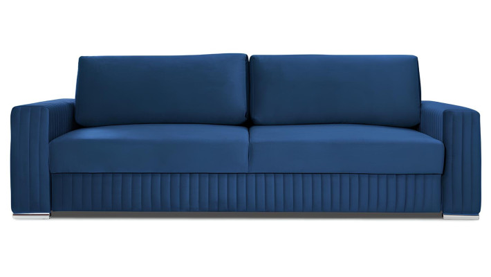 Sofa 3 Sitzer Couch Design Polster Modern Textil Stoff Bettfunktion Dreisitzer
