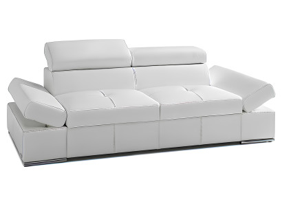 Funkční pohovka 100% italská kůže 2-místná moderní design