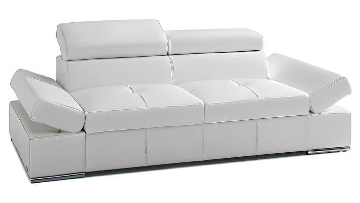 Sofa 2+2,5 místa v moderním designu s funkcí postele