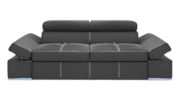Multifunktions Sofagarnitur Couch Sitz Garnitur Sofa Set Neu 100% ITALY LEDER