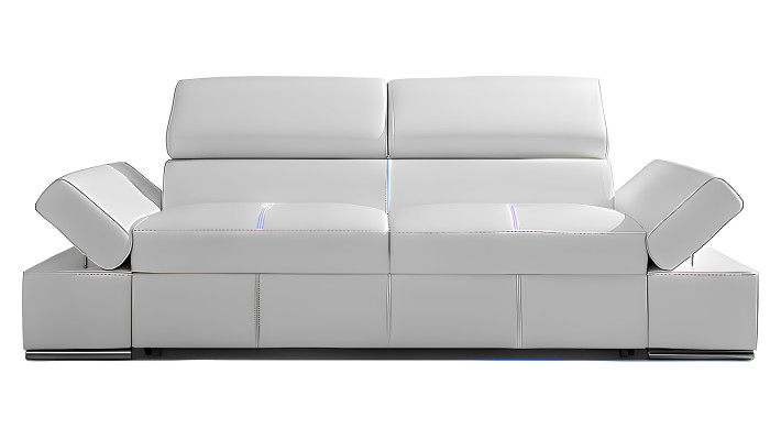 Multifunktions Sofagarnitur Couch Sitz Garnitur Sofa Set Neu 100% ITALY LEDER
