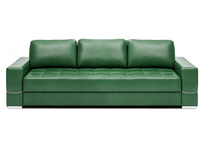 Sofa pro 3 osoby s funkcí postele v moderním designu z 100% italské kůže