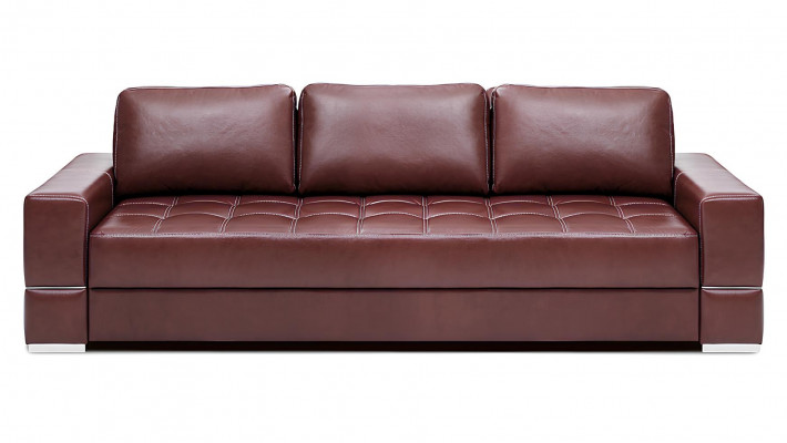 Sofa pro 3 osoby s funkcí postele v moderním designu z 100% italské kůže