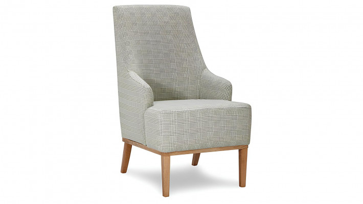 Designový křeslo s potahem Relex z látky a kůže pro TV obývací pokoj pro 1 osobu