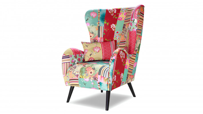 Nové designové lounge křeslo Relex z kožené tkaniny