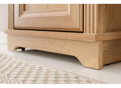 Sada koupelnového nábytku 5 kusů v rustikálním stylu