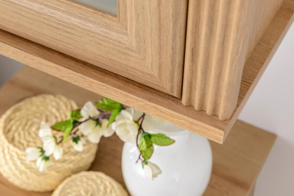 Wandschrank Hängeschrank Ablageschrank Küche Bad Vollholz Möbel Echtholz Regal