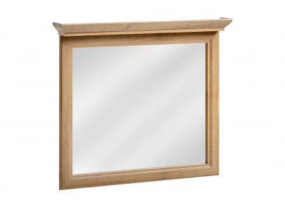 Zrcadlo do koupelny zrcadlo zrcadlo do koupelny nástěnné dřevo 85x76cm rám zrcadla