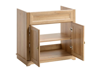 Waschtisch  Waschbeckenunterschrank 80 cm Waschbecken Waschtisch Landhaus Stil