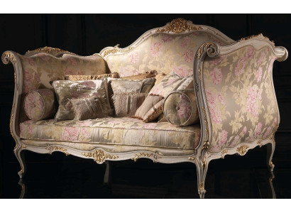 Design Sofa Möbel 4 Sitzer Couch Polster Sofas 4er  Samt Stoff klassisch Möbel