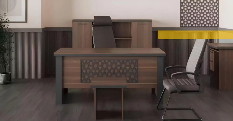 Büro Bücherregal Massivholzmöbel Konsolen Regale Schrank mit Schubladen