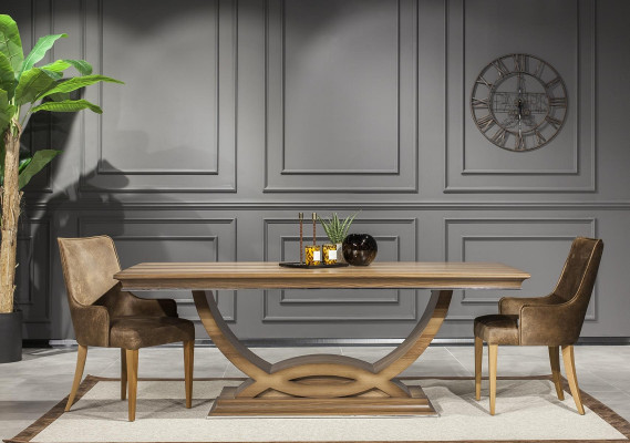 Luxusní čalouněné křeslo loftového designu hnědé kožené křeslo do kuchyně