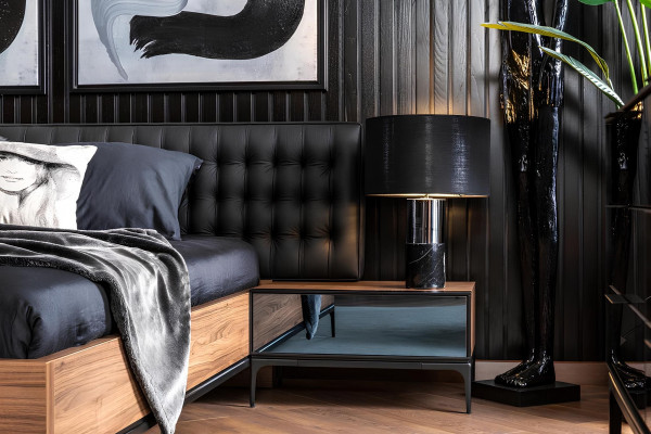 Luxusní manželská postel 160x200 cm moderní luxusní nábytek