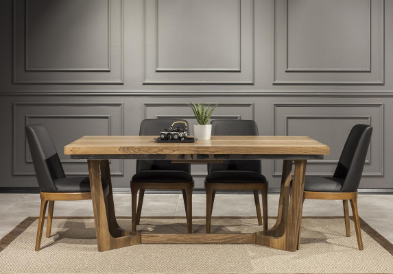 Luxus Lehnstuhl Lederstuhl Polster Stühle Loft Designer Möbel Schwarz Küchen