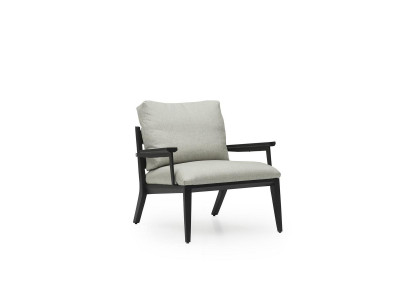 Luxus Sessel Couch Einsitzer Relax Stühle Schwarzer Rahmen Polster Stuhl