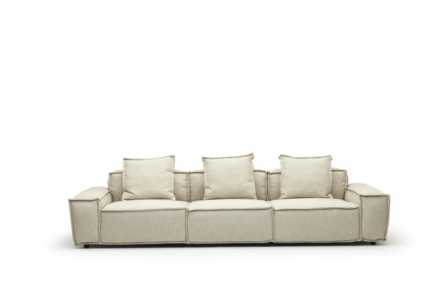 Gemütliche Wohnzimmer Couch 300cm Big Sofa Couchen Sofas Stoffsofa Textil