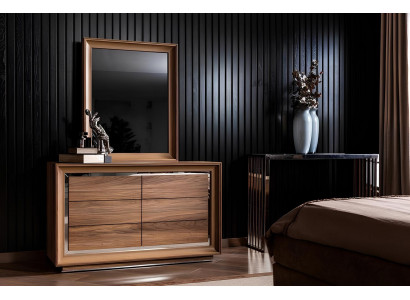 Nábytek do hotelového pokoje kompletní sada komoda skříň postel 6 dílů