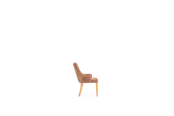 Luxus Lehnstuhl Polster Stühle Loft Designer Möbel Schwarz Küchen Lederstuhl