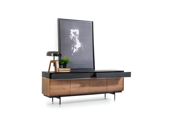 Kommode Sideboard Schrank Anrichte Kommoden Schränke 208cm Möbel Holz