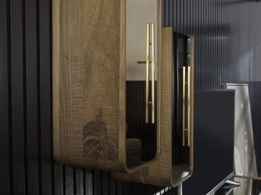 Sideboard Schrank Wand Wohnzimmer tv Möbel Schrankwand Media rtv Wohnen