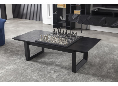 Schwarzer Holztisch Wohnzimmer Tische Moderner Tisch Sofatisch Wohnzimmer