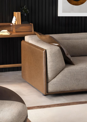 Wohnlandschaft Ecksofa Couch Polster Möbel Eckgarnitur Sofa Stoffsofa