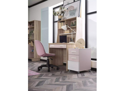 Kommode Schrank Kinderkommode Kinderzimmerregal Rosa Holz Kinder