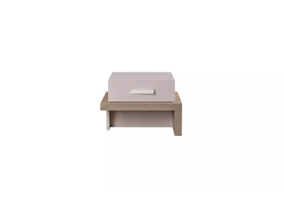 Nachttisch Kinder Kinderzimmer Nachtkommode Holz Rosa Schrank Tisch