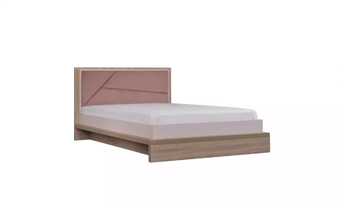 Kinderbett Kindermöbel Bett Bettrahmen Holz Rosa Kinderzimmer Modern
