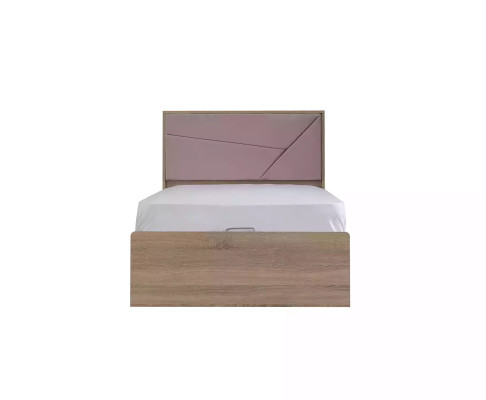 Kinderbett Bett Bettrahmen Holz Rosa Kinderzimmer Bettkasten Modern