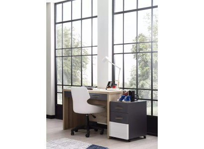 Kommode Schrank Kinderkommode Kinderzimmerregal Grau Holz Kinder Möbel
