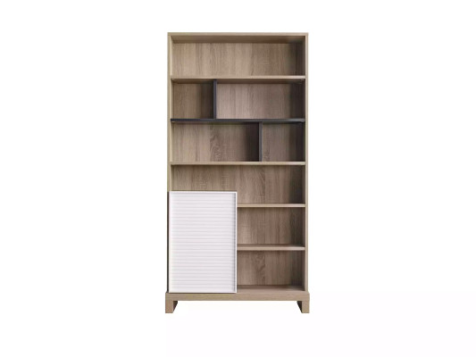 Bücherregal Kinderregal Aufbewahrungsregal Holz Braun Kinderschrank