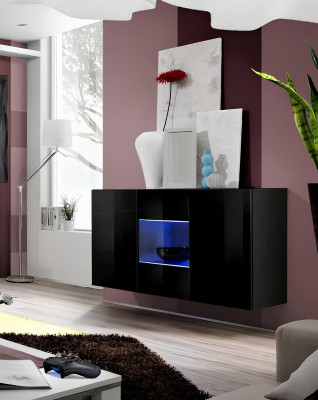 Moderní závěsné boční luxusní psací stůl do obývacího pokoje