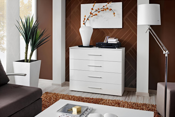 Holz Moderne Design Wohnzimmermöbel Kommode Schrank Weiß Neu Einrichtung