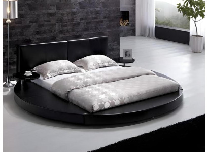 Bett Schwarz Designer Jugendliche Luxus  Komplett Doppelbett Hotel Neu