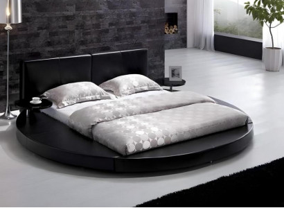 Černá designová postel pro mládež luxusní plná manželská postel hotel nová