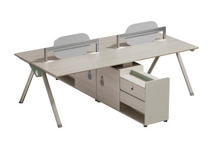 Team Schreibtisch Teamarbeitstisch Gruppen Mehrpersonen Tisch 240x240cm