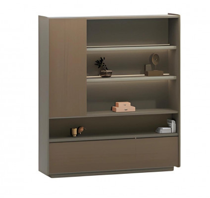 Kancelářská skříň regál na dokumenty multifunkční skříň