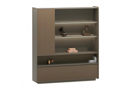 Kancelářská skříň regál na dokumenty multifunkční skříň