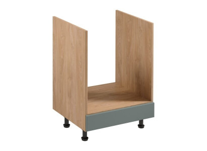 Küchenschrank Schrankmodul Basis-Unterschrank Unterbau für Herd Holz