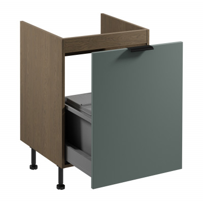 Mobilní s košem na odpadky