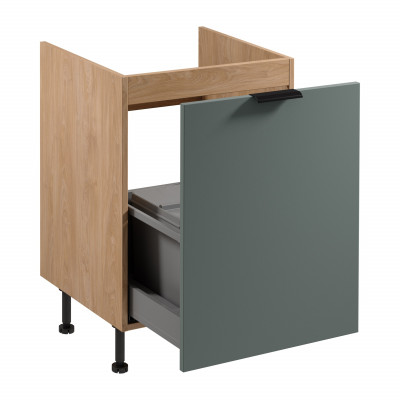 Modulární odpadkový kontejner skříňky s výsuvem na odpadky