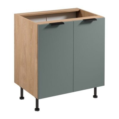 Mobilní kuchyňská skříňka s dvojitými dveřmi