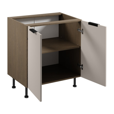 Basis-Unterschrank Küchenschrank Standunterschrank Regalschrank Holz