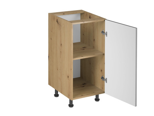 Unterschrank Standunterschrank mit Mittelboden Küchenschrank Einbauküche