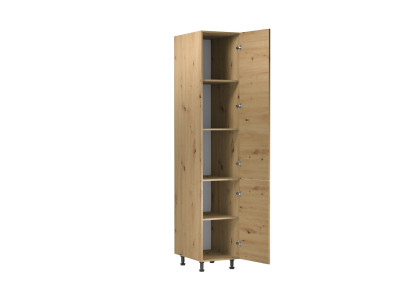 Hochschrank mit Einlegeböden Hoher Stauraumschrank Vorratsschrank Küche