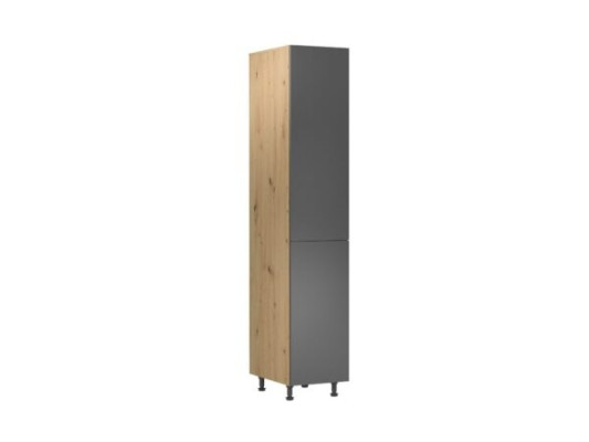 Küchenhochschrank mit Regalfächern Stauraumschrank Küchenschrank Hoch
